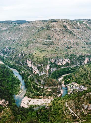 ... face aux paysages lozériens !