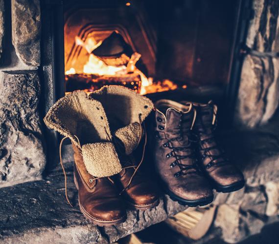 Le bonheur d'une belle flambée