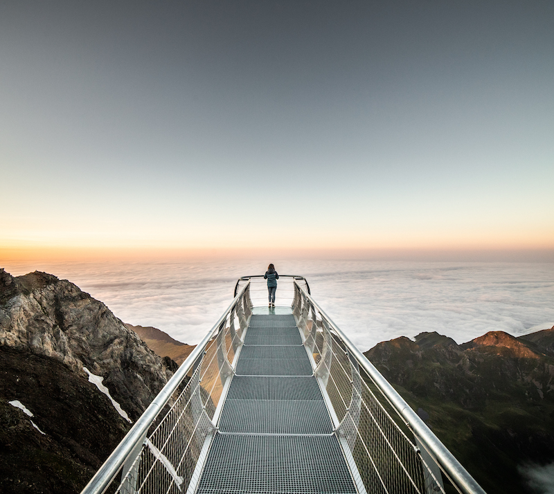 Pic du Midi - Le Ponton dans le ciel © Nathan Birrien