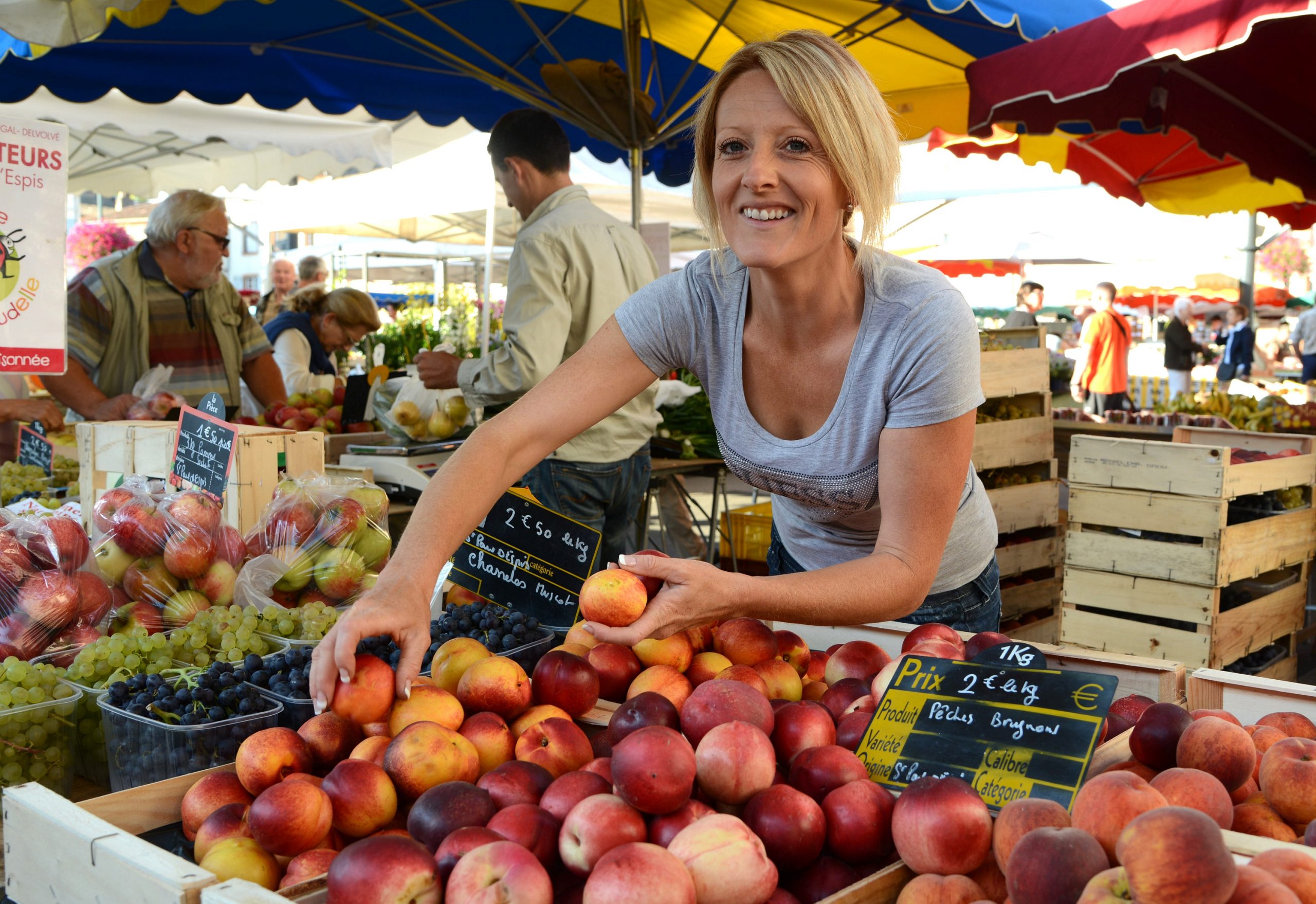 Marché de Moissac © Patrice Thébault Marché de Moissac © Patrice Thébault / CRTL Occitanie