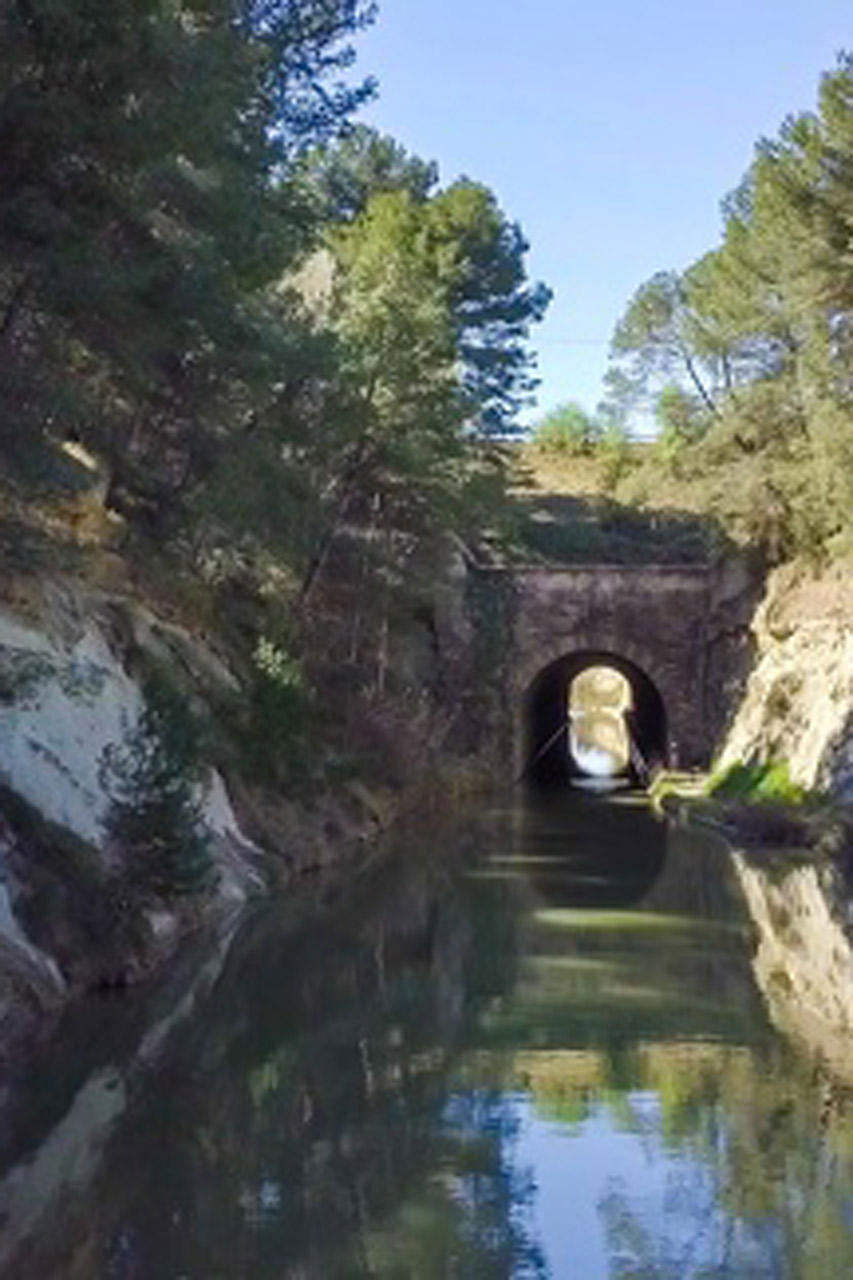 Le tunnel du Malpas  Tunnel du Malpas - Hérault