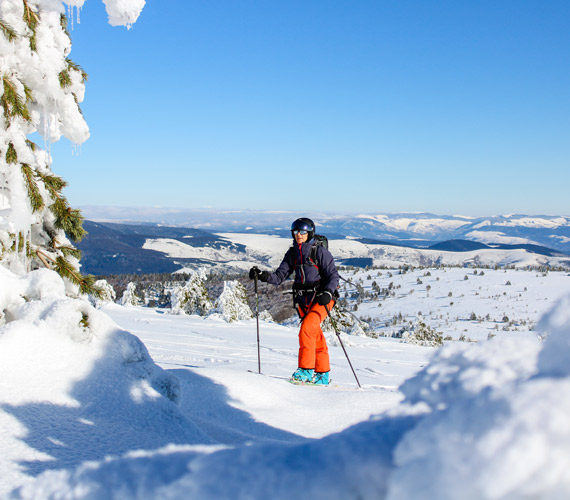 Raquettes en Aubrac - Lozère