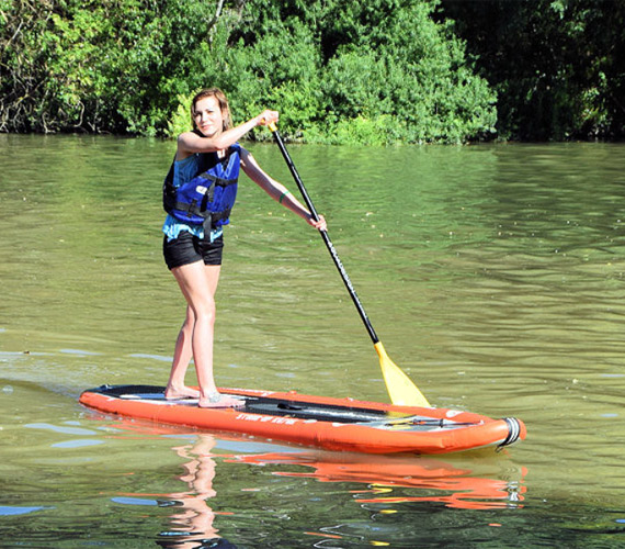 Paddle sur le Canal du Midi © Eau Rizon