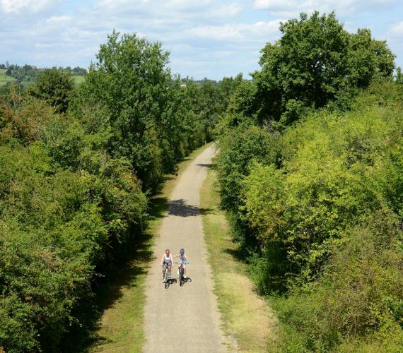 A vélo dans le Gers