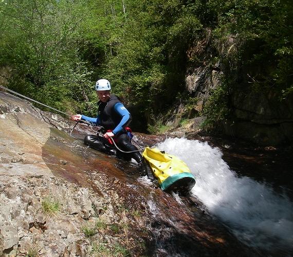 Canyoning à l'Argensou (Ariège)