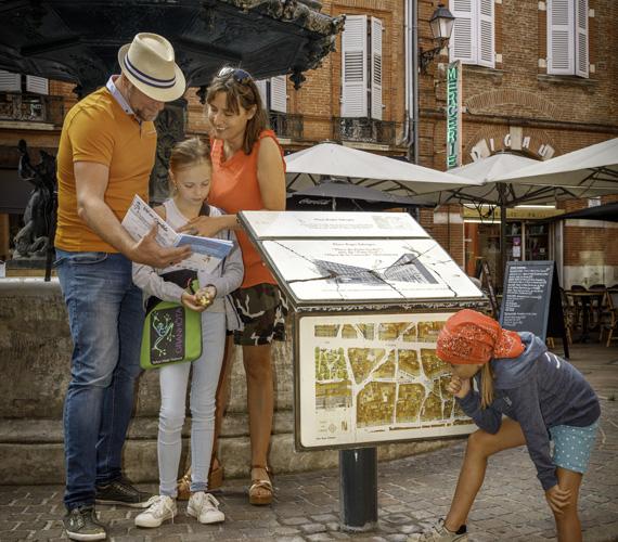 Jeu de piste dans Toulouse