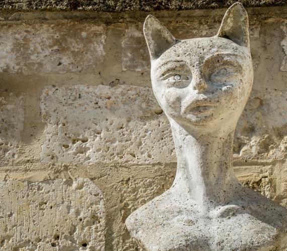 La le?gende des chats de La Romieu