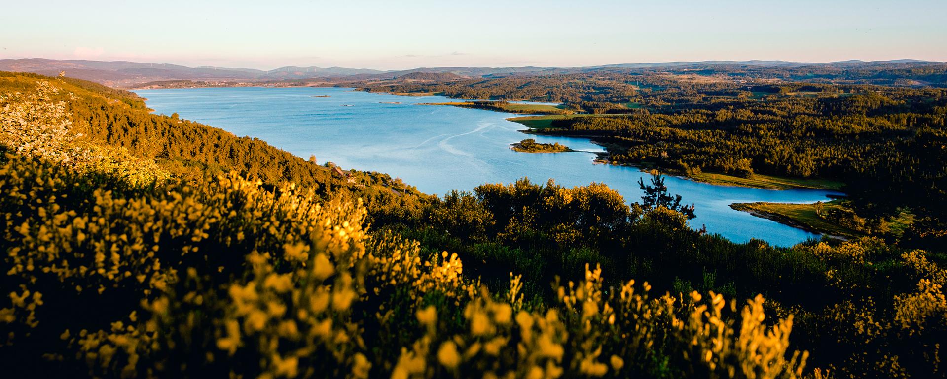 Lac de Naussac Margeride Langogne