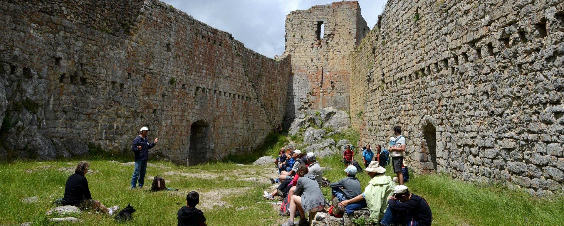Le château de Montségur, Patrice Thébault / CRT Occitanie Le château de Montségur