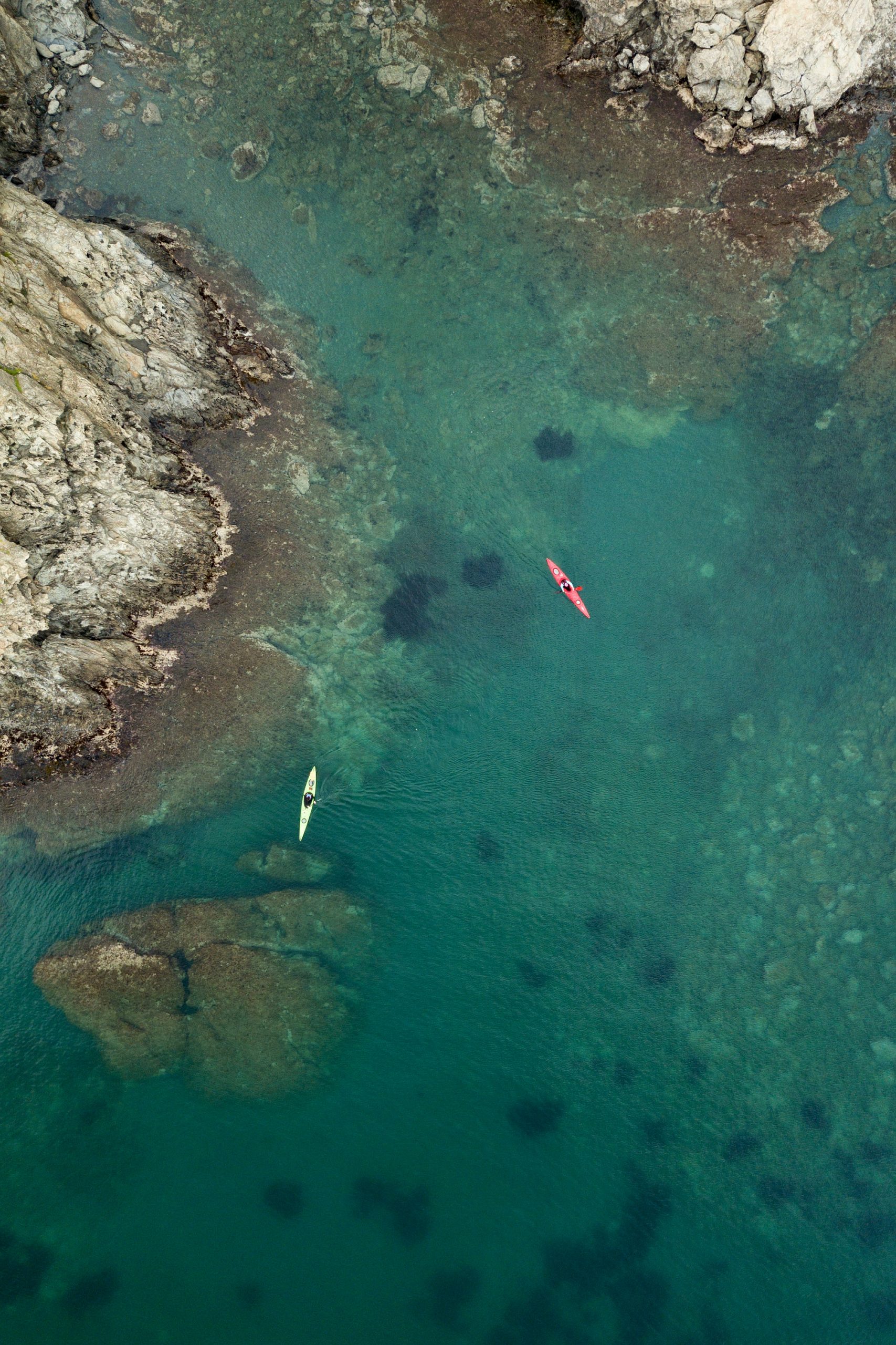 Côte Vermeille, kayaks dans Réserve Cerbère Banyuls