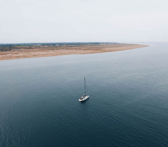 Itinérance voilier, littoral Occitanie