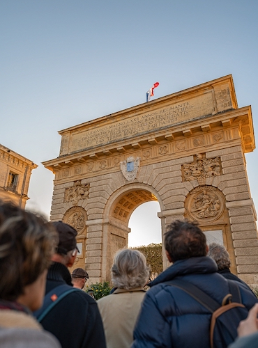 Visite guidée Montpellier © G.Payen / CRTL Occitanie