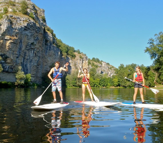 Paddle sur la Dordogne © Compagnie des Sports Nature