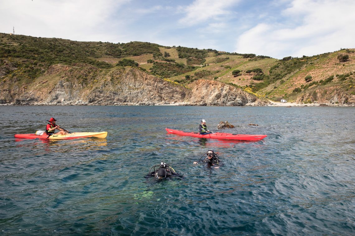 Cerbère - canoë de mer © Trip in Wild