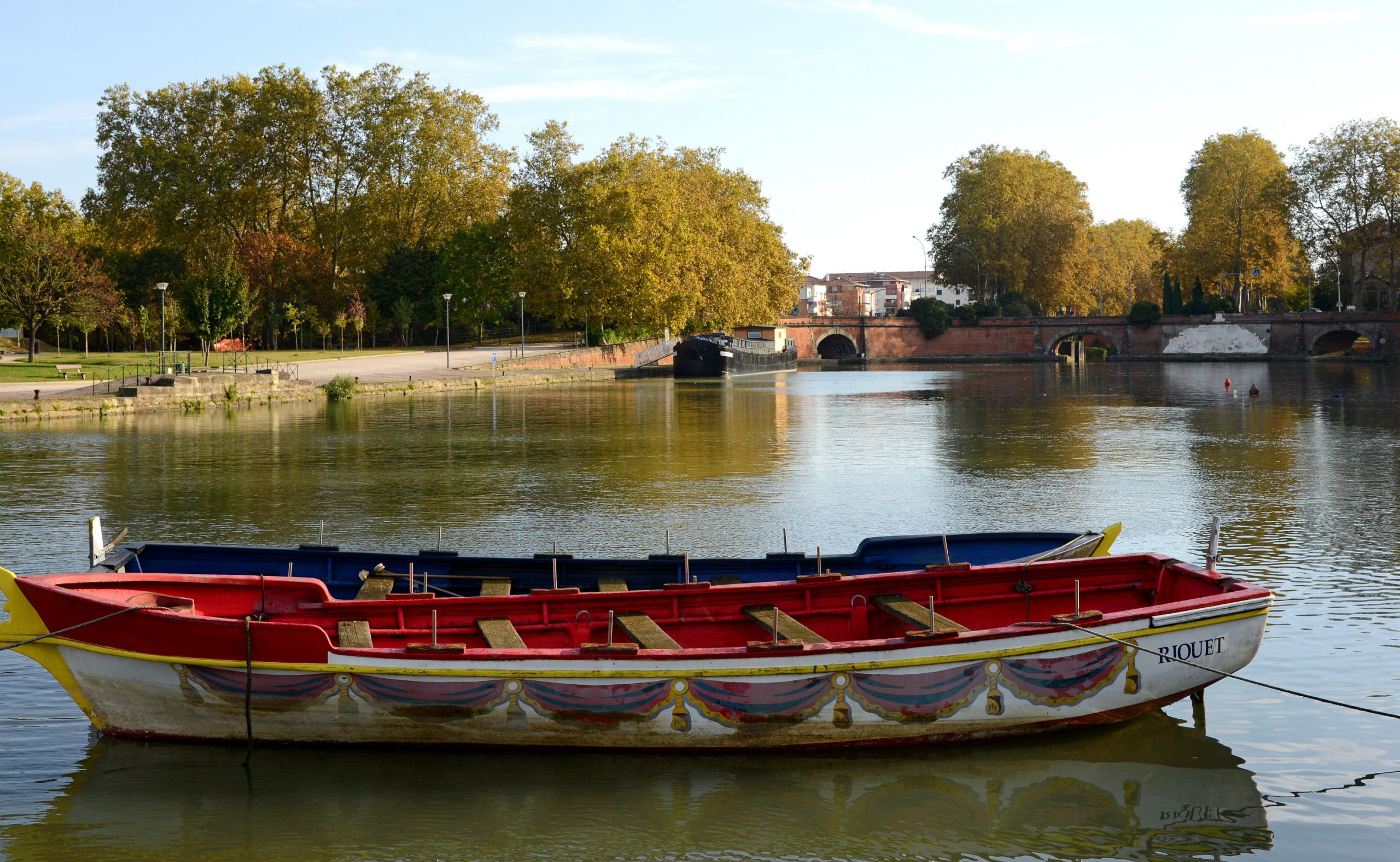 Canal du Midi - Port de l'Embouchure - Toulouse ©Patrice THEBAULT / CRTL Occitanie