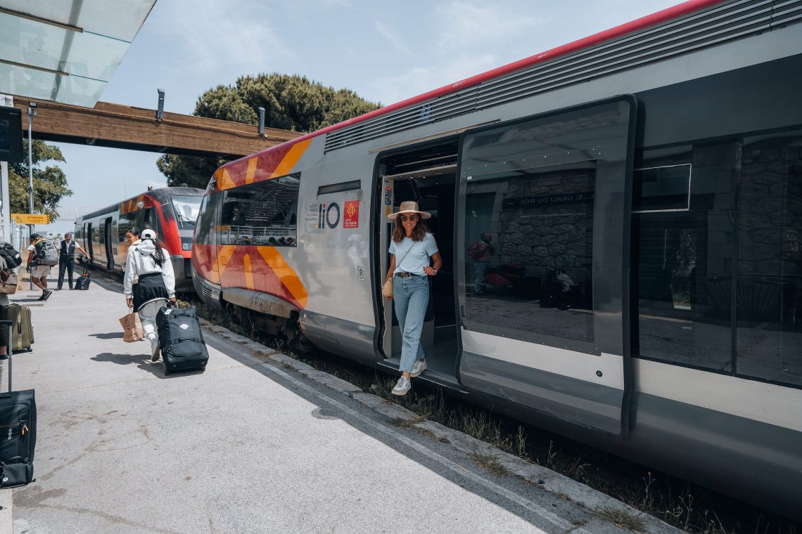 Train liO Occitanie © Les Michmich en Vadrouille / CRTL Occitanie