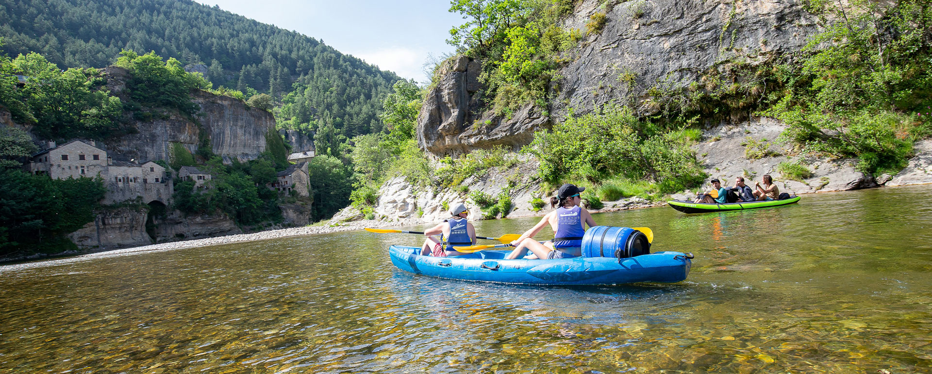 Canoë à Castelbouc, Gorges du Tarn