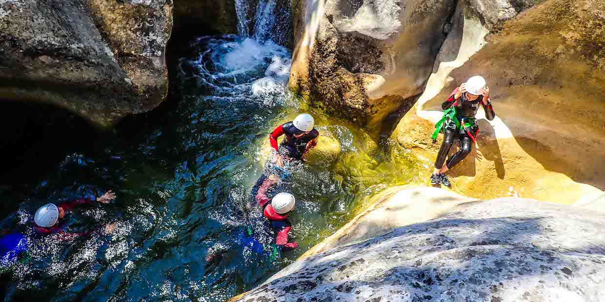 Canyoning dans le Gard © Pierre § Eau