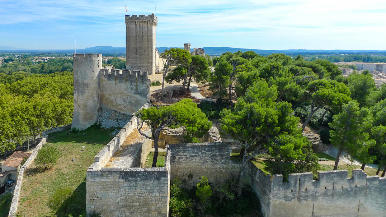 Vue sur la Forteresse de Beaucaire (Gard) © Office de tourisme Beaucaire Terre d'Argence