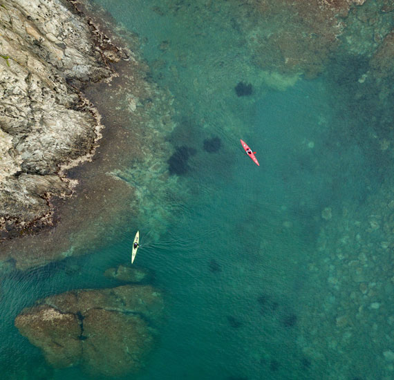 Kayaks de mer - Réserve Cerbère Banyuls  Kayaks de mer - Réserve Cerbère Banyuls © Trip in Wild / CRTL Occitanie