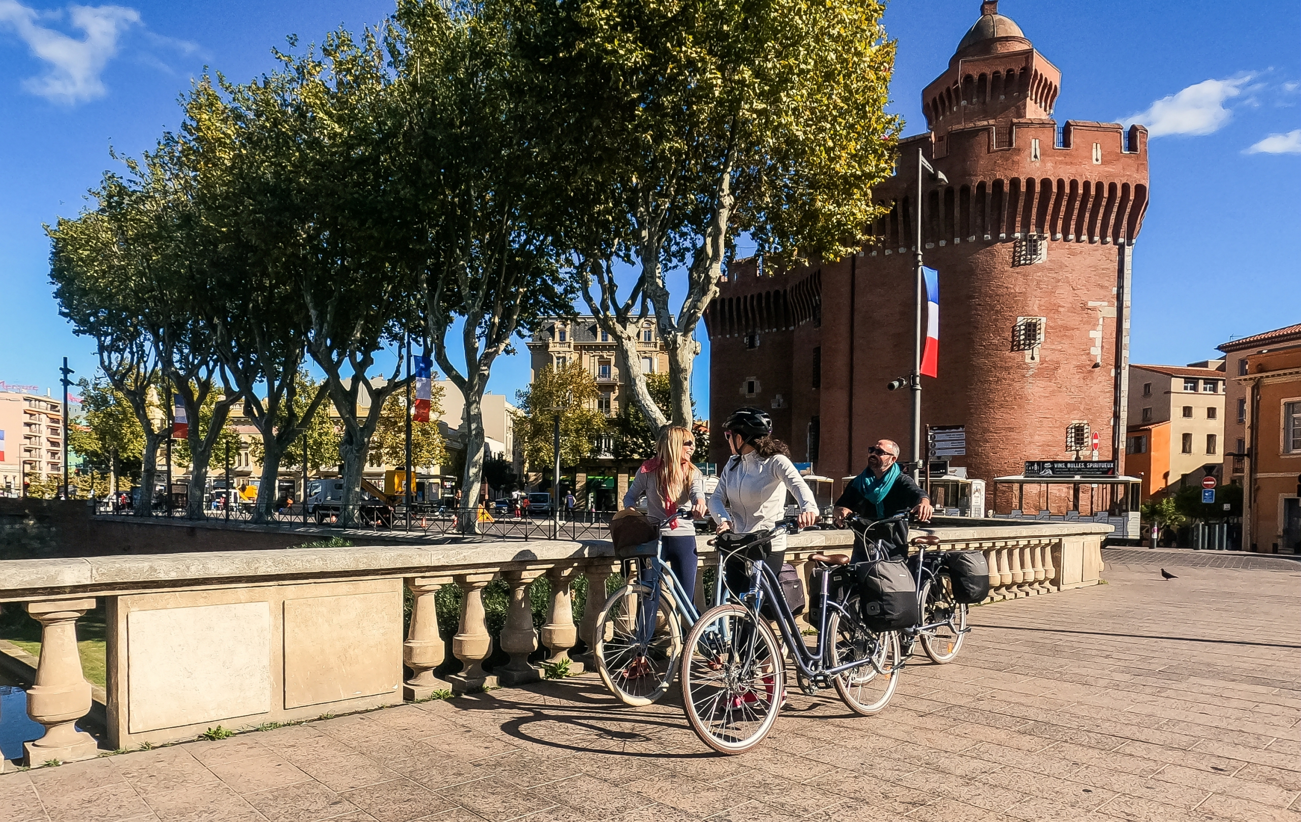 À vélo à Perpignan © Olivier Octobre / CRTL Occitanie