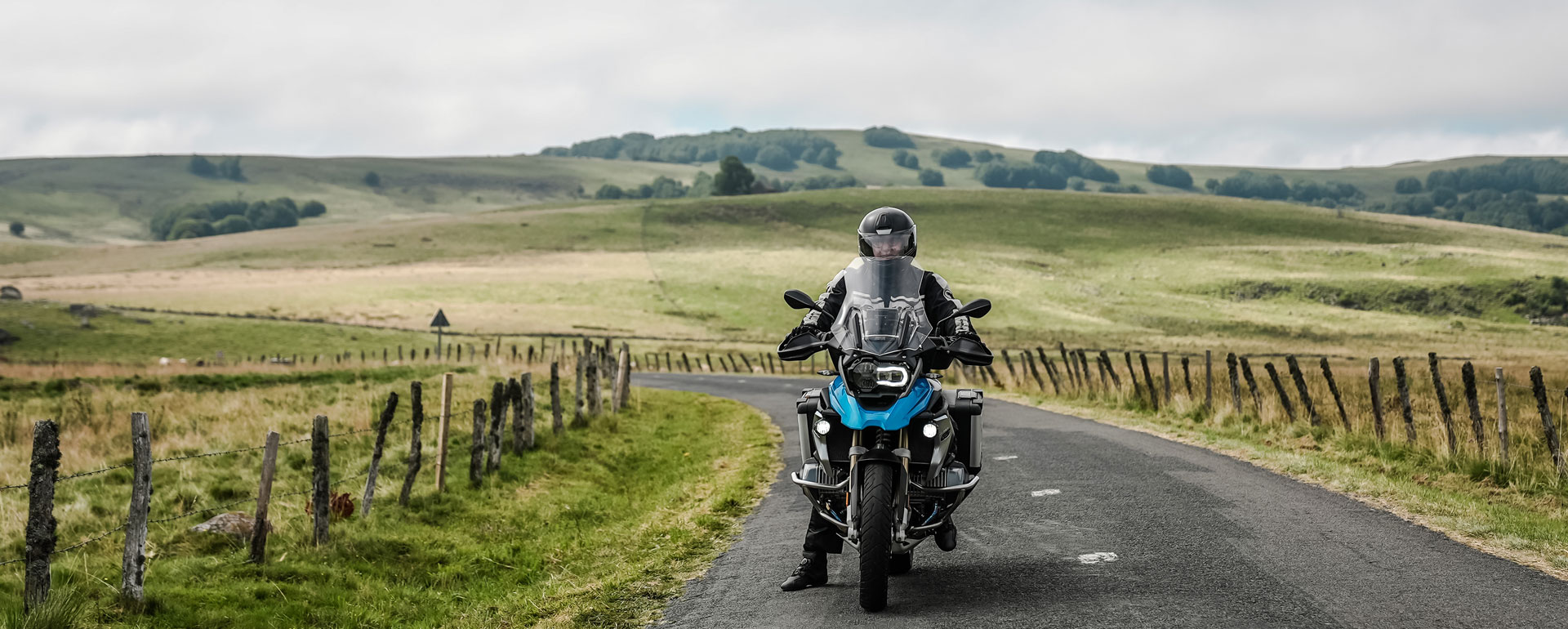 Aubrac à moto
