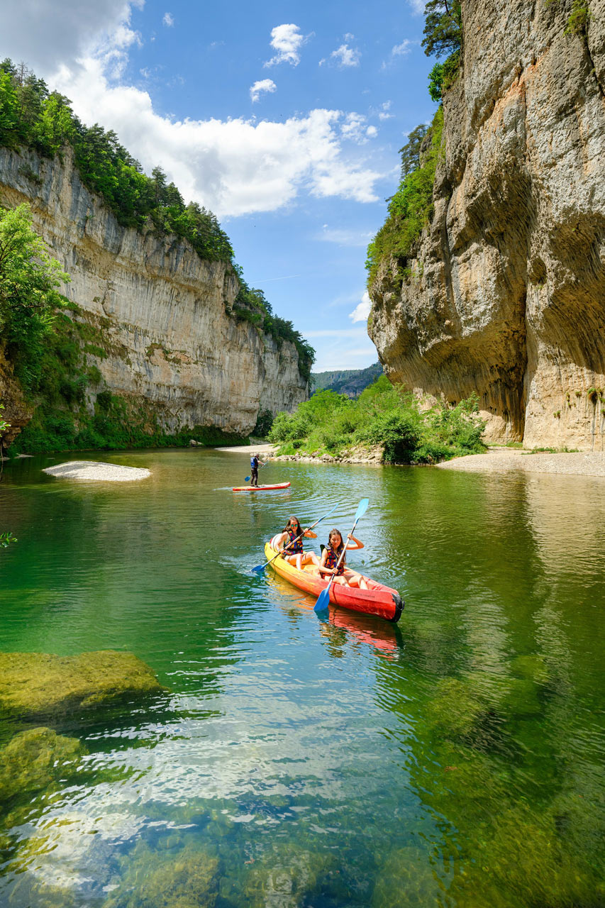 Canoë Gorges du Tarn © Rémi Flament / CRTL Occitanie