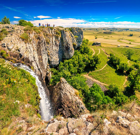 Cascade du Déroc en Aubrac