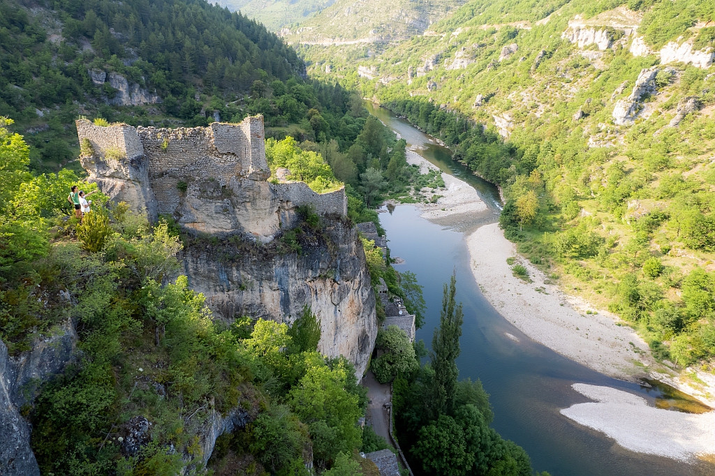 Château de Castelbouc à Saint-Énimie © Benoît Colomb