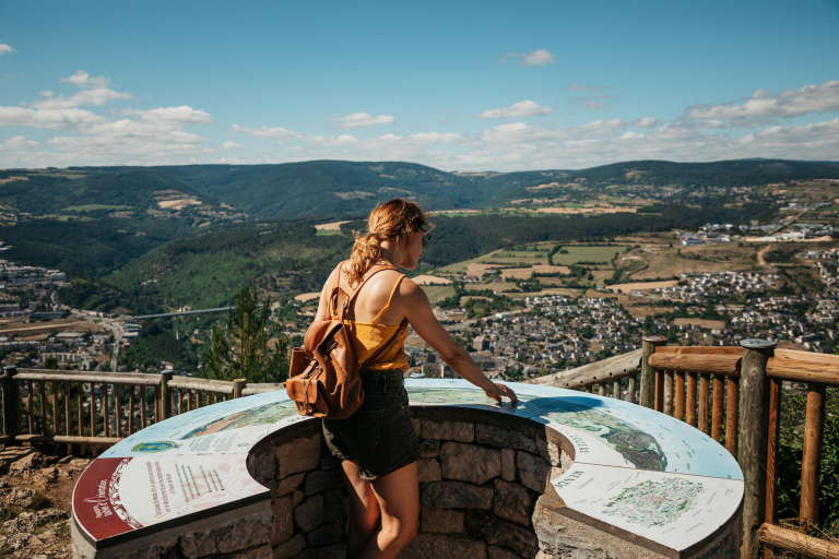 Mende, la table d'orientation © Le blog cash pistache