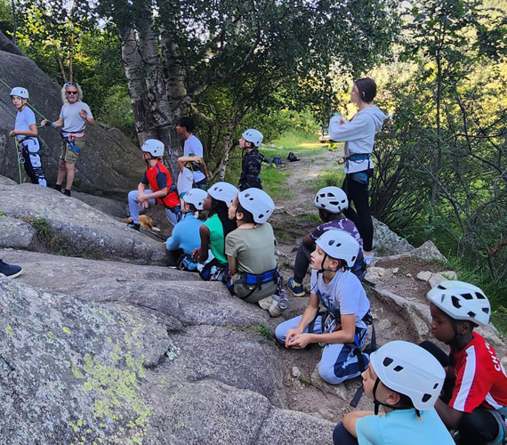 Classe découverte - Occitanie © Centre La Vignole