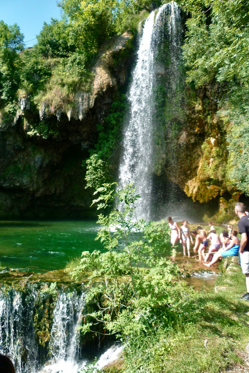 Cascade de Salles-la-Source © C.Chabanette / CRTL Occitanie