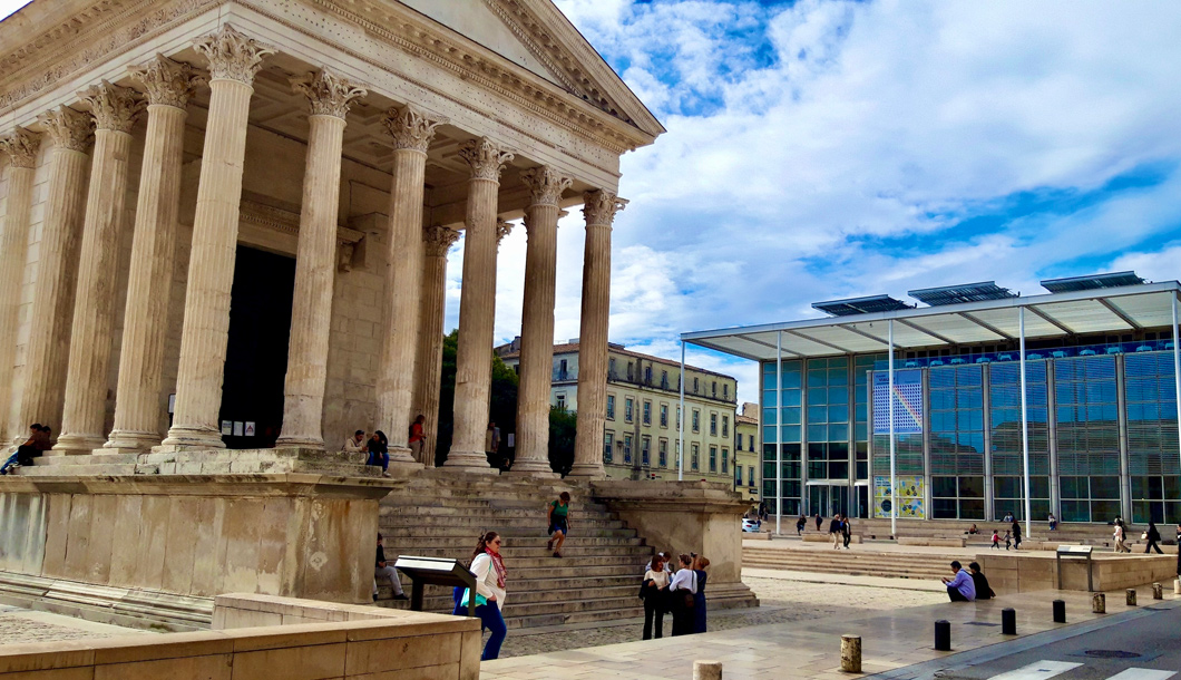 Maison Carrée et Carré d'Art © C.Chabanette / CRTL Occitanie