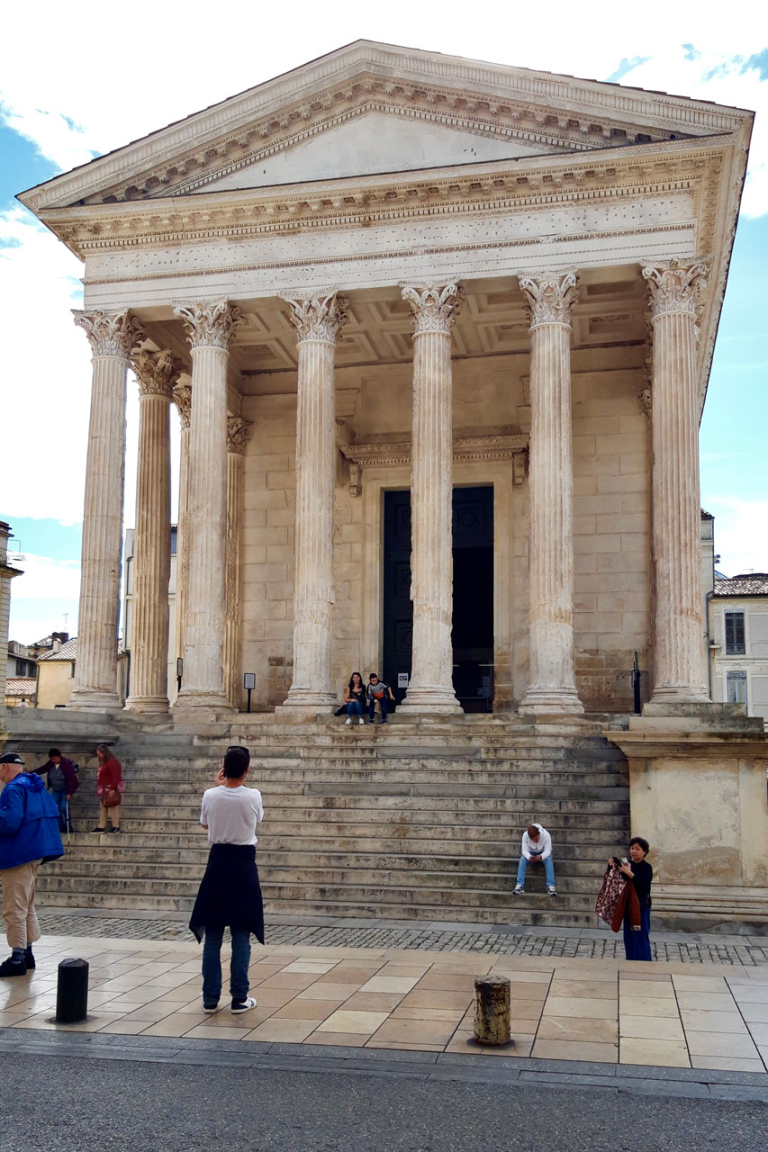 La Maison Carrée de Nîmes © C.Chabanette / CRTL Occitanie