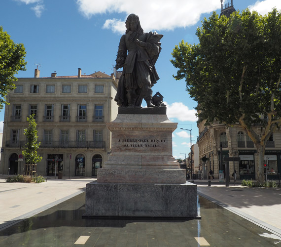 Béziers - Statue de Pierre Paul Riquet © Sincoordenadas / Georgina Salomón - CRTL Occitanie