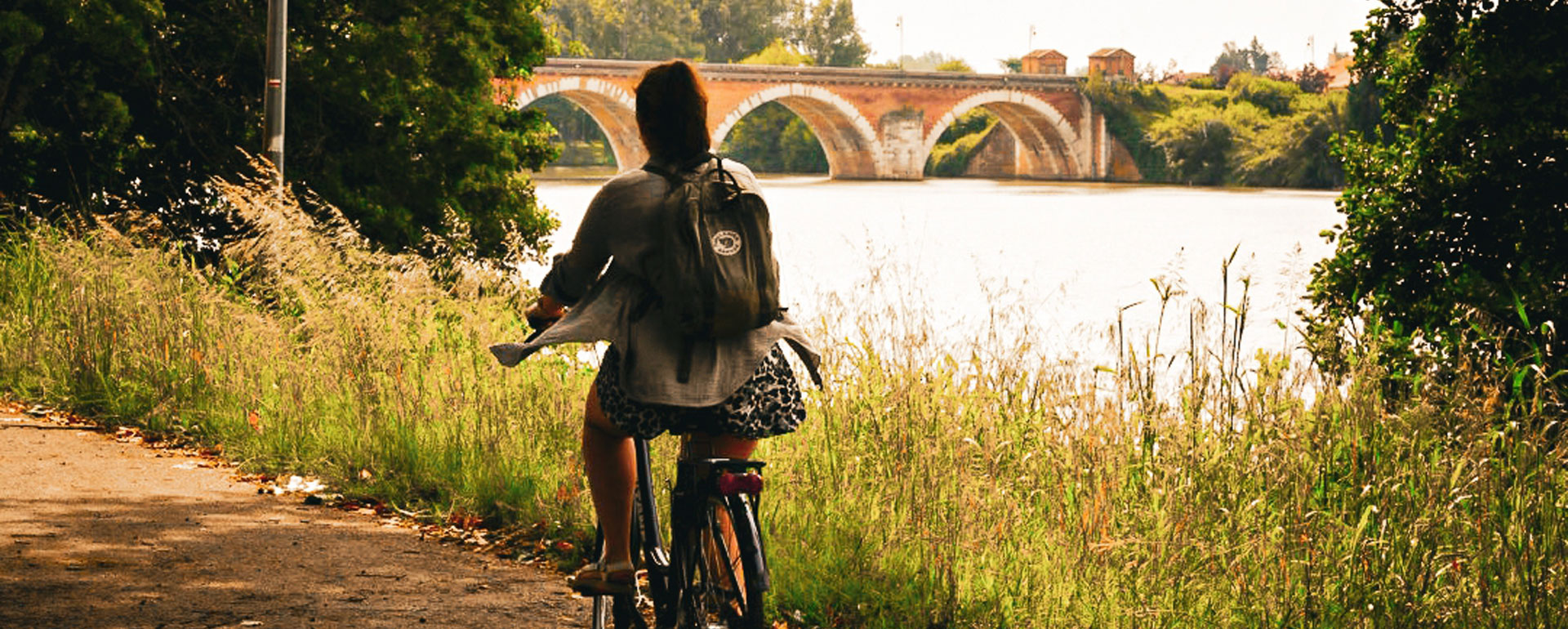 En vélo à Moissac