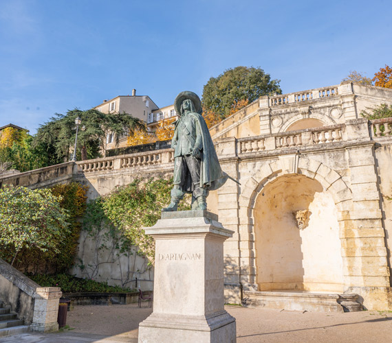 Auch - Statue de D'Artagnan © G.Payen Auch - Statue de D'Artagnan © G.Payen / CRTL Occitanie