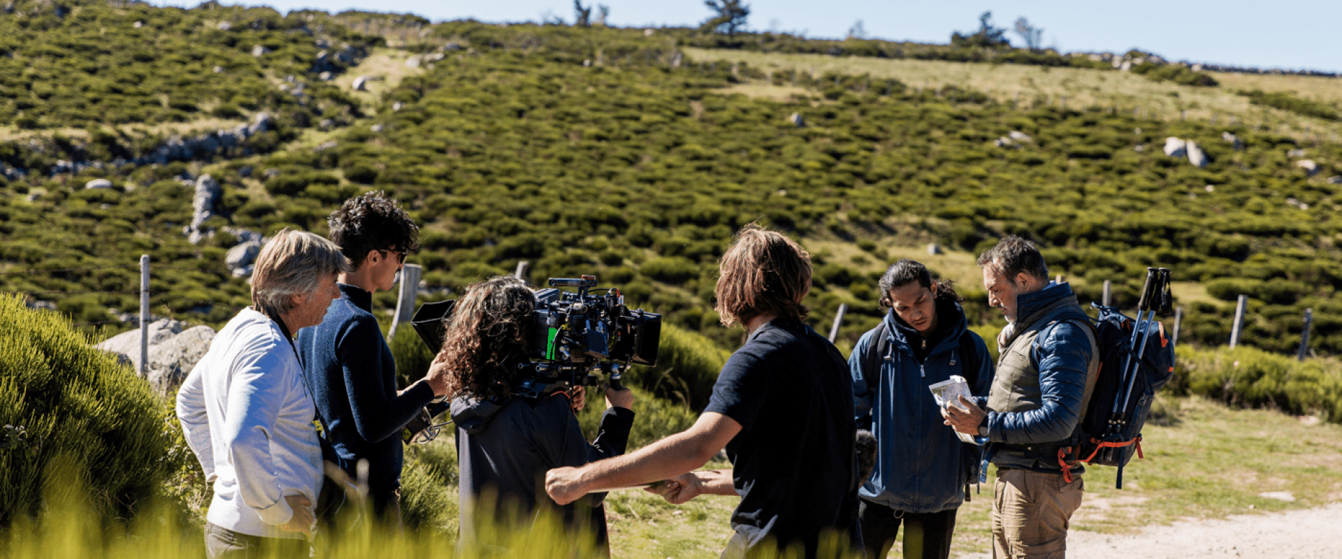 Tournage en Cévennes