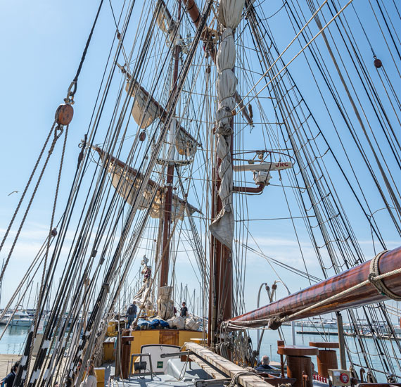 Escale à Sète Voilier Morgenster