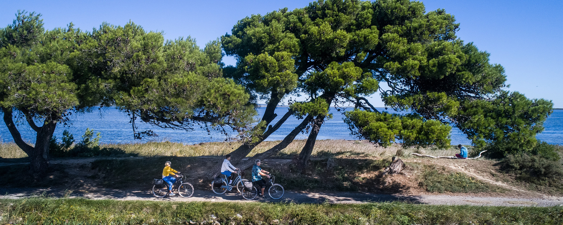Velo sur l'Ile Sainte-Lucie - Port-la-Nouvelle © O.Octobre / CRTL Occitanie