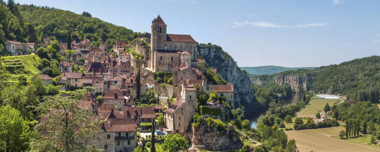 Saint-Cirq-Lapopie, vallée du Lot