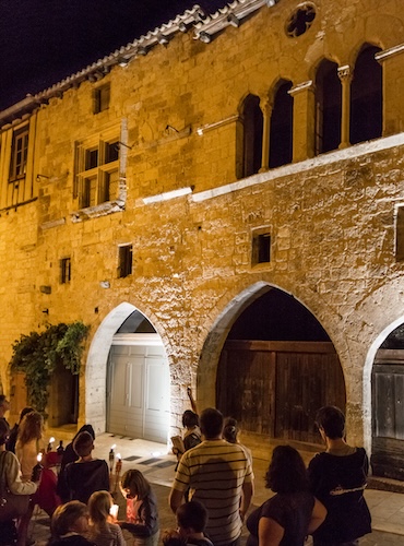Visite aux flambeaux Lauzerte, visite aux flambeaux © Les yeux d'Olivier