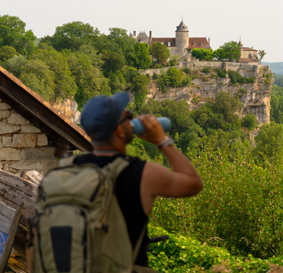 Promenade en vélo dans la vallée du Lot - Pinsac Promenade en vélo dans la vallée du Lot - Pinsac