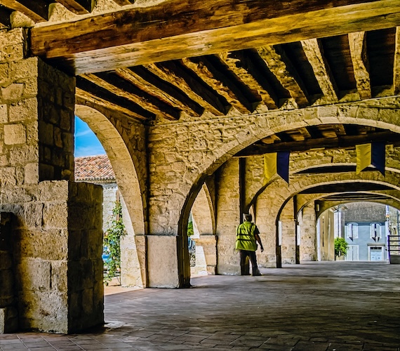 Arcades Montréal-du-Gers © Collection Tourisme Gers - CDT 32 -Gérard Vilminot
