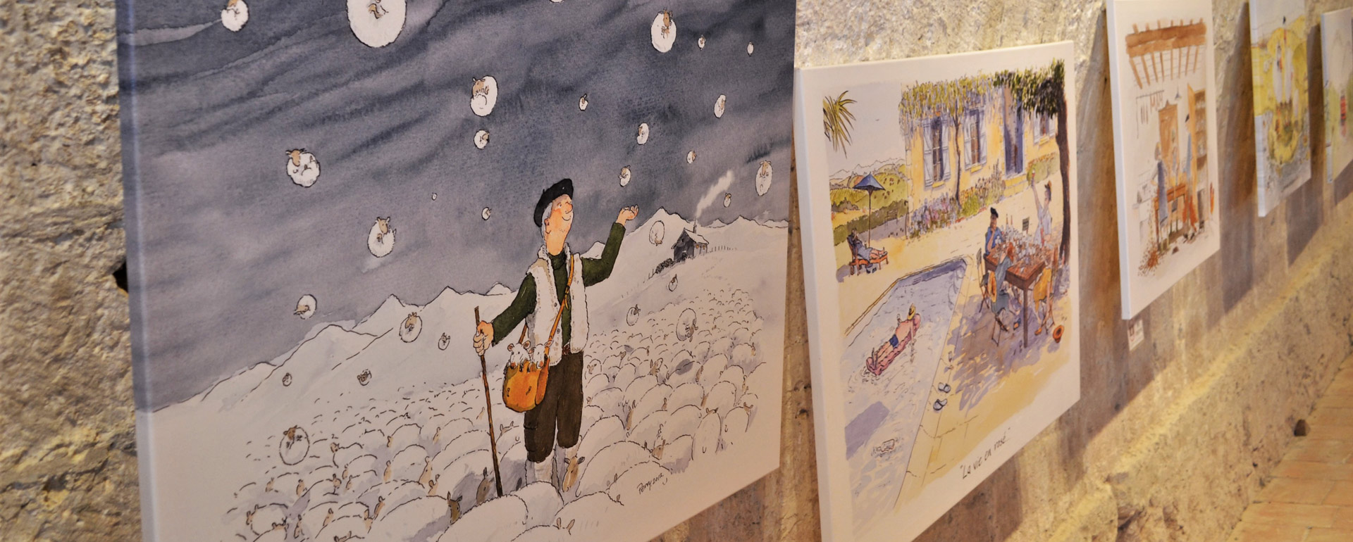 Exposition au château de Lavardens © ADG Office de Tourisme Grand Auch Coeur de Gascogne Château de Lavardens - Exposition © ADG OT Grand Auch Coeur de Gascogne