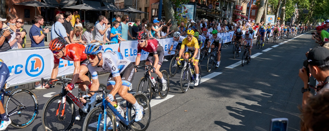 Course cycliste © D. Viet - CRTL Occitanie