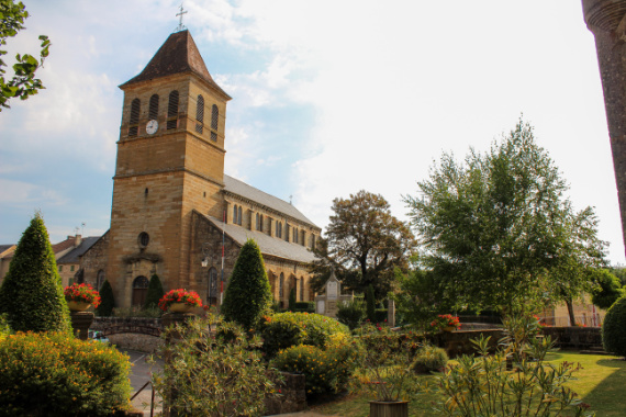 Eglise de Lacapelle-Marival © Lot Tourisme E. Leconte