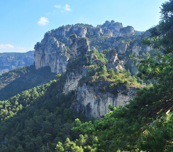 Gorges de la Jonte - corniches du causse Méjean © Christine Chabanette