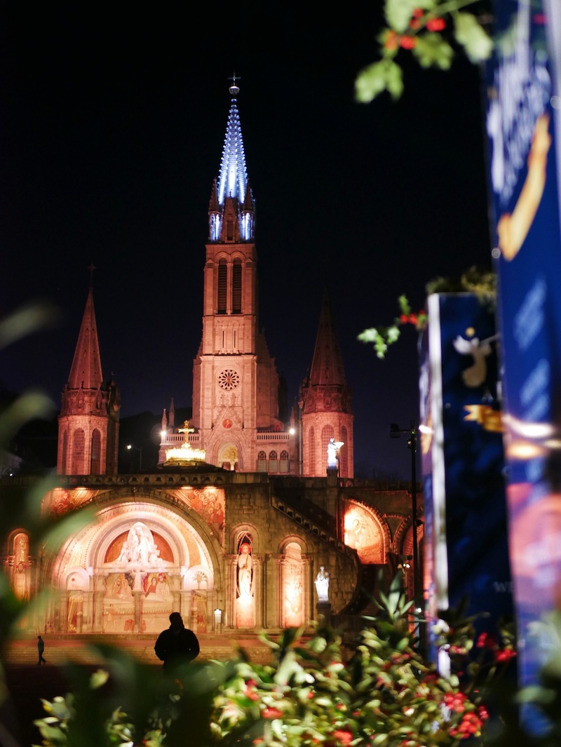 Noël au Sanctuaire de Lourdes © Office de tourisme de Lourdes