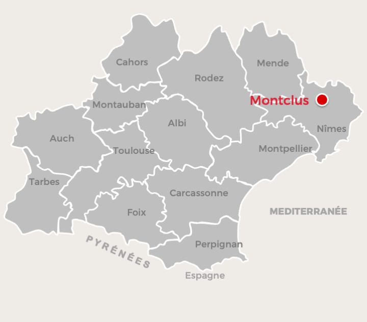 Carte Montclus